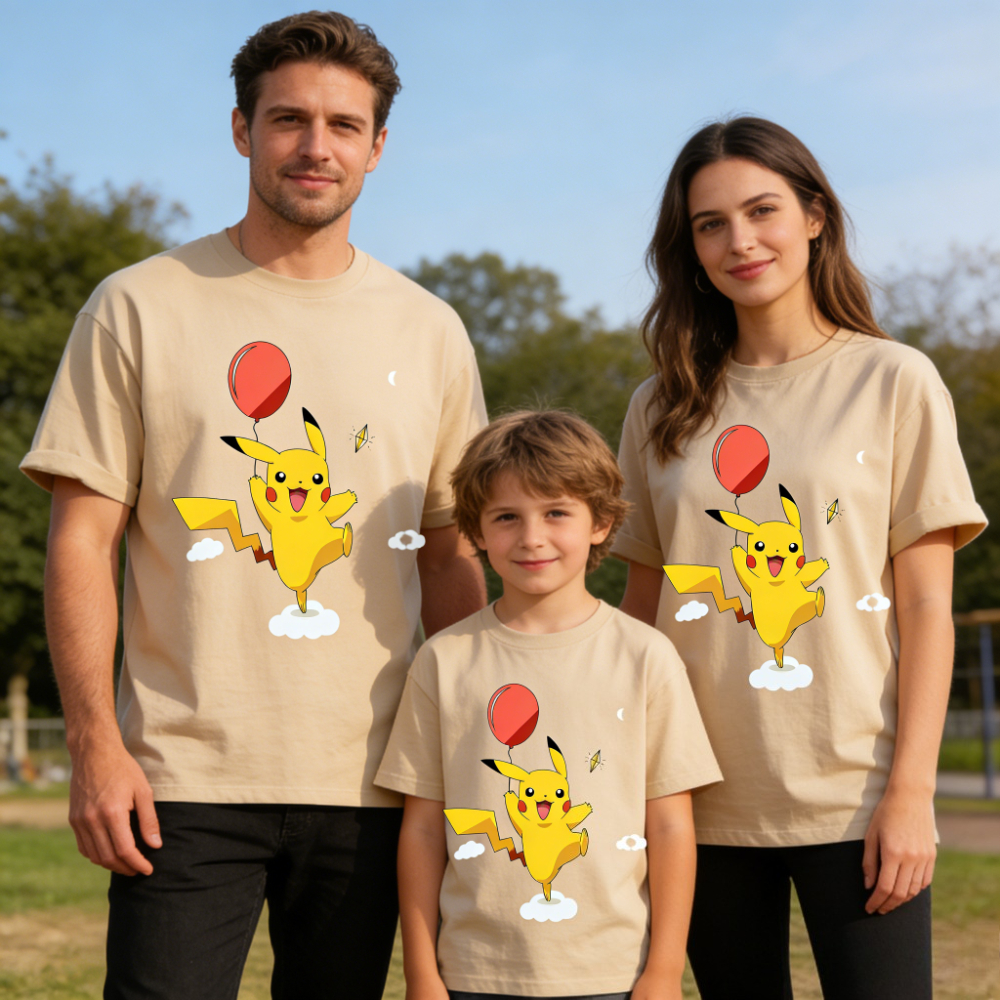 Men Accessories Unique - 2026 New Cute Pikachu Balloon Print