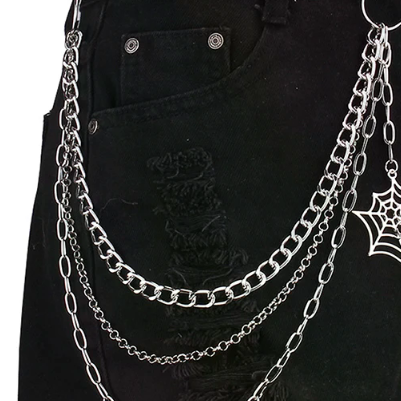 Men'S Accessories For Jeans - Fashion Punk Metal Pants Chain Hip