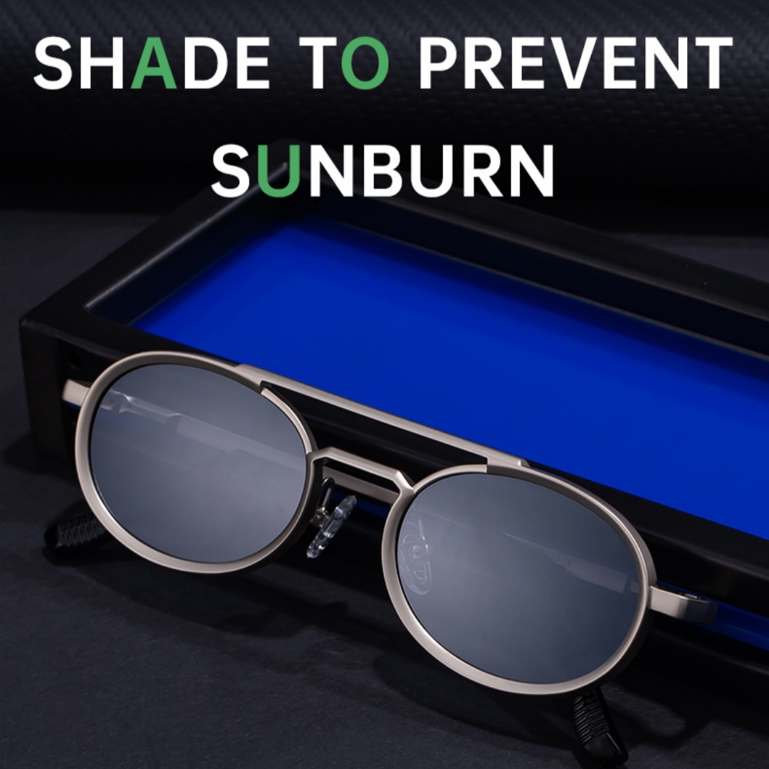 Men'S Accessories Trends 2025 - Vintage Sunglasses Men Steampunk Oval Metal