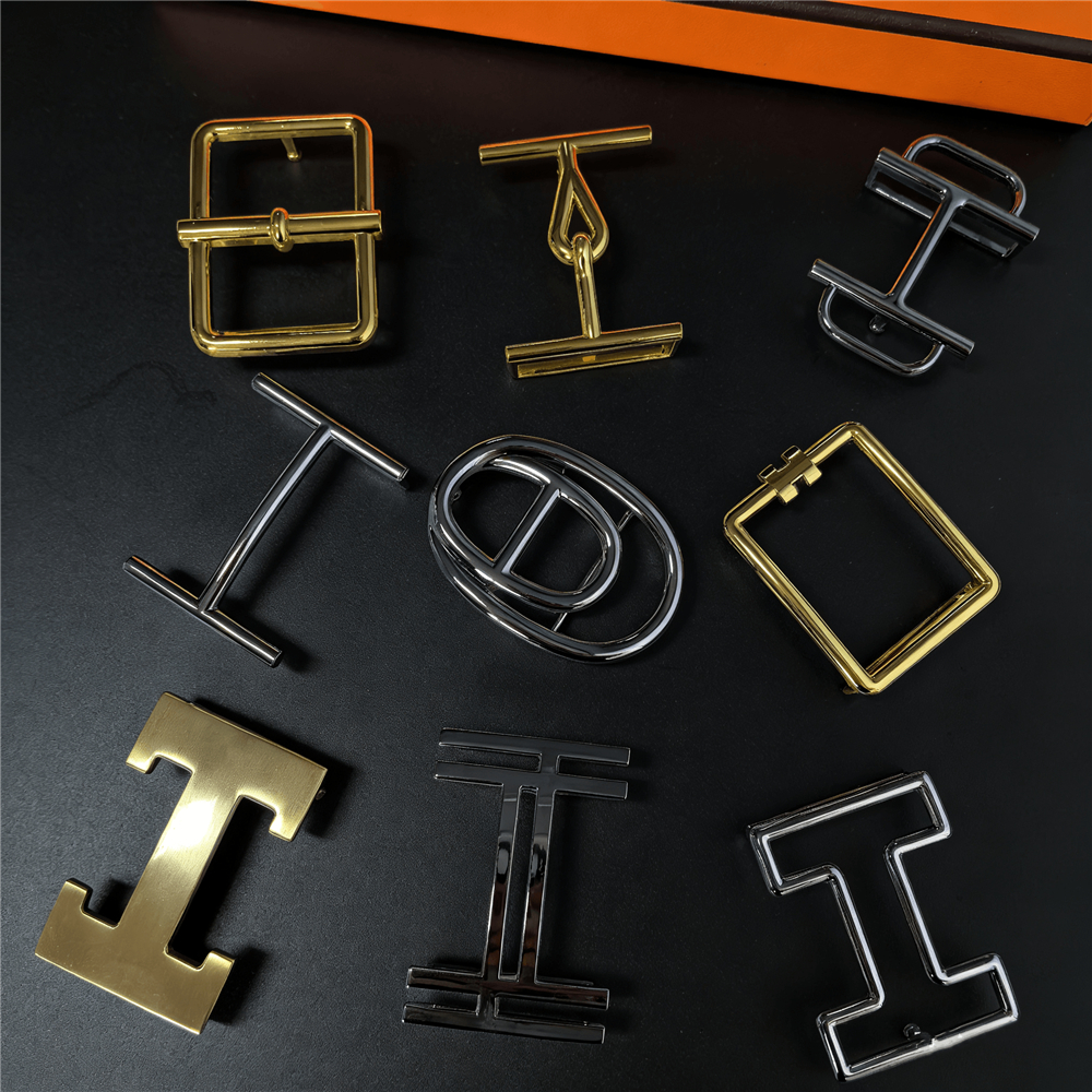 Men'S Accessories Luxury Brands - No belt, Double Letter H Luxury
