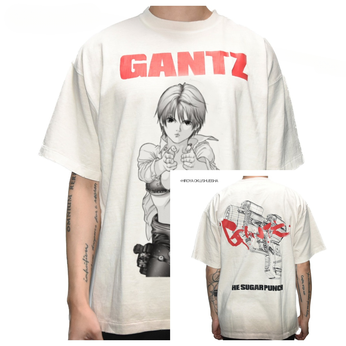 Men Accessories Unique - Classic GANTZ Anime T-Shirt 100% Cotton