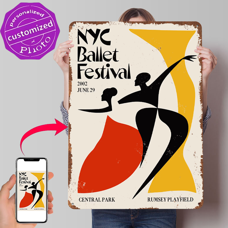 Men'S Accessories Nyc - NYC Ballet Festival Metal Poster Wall