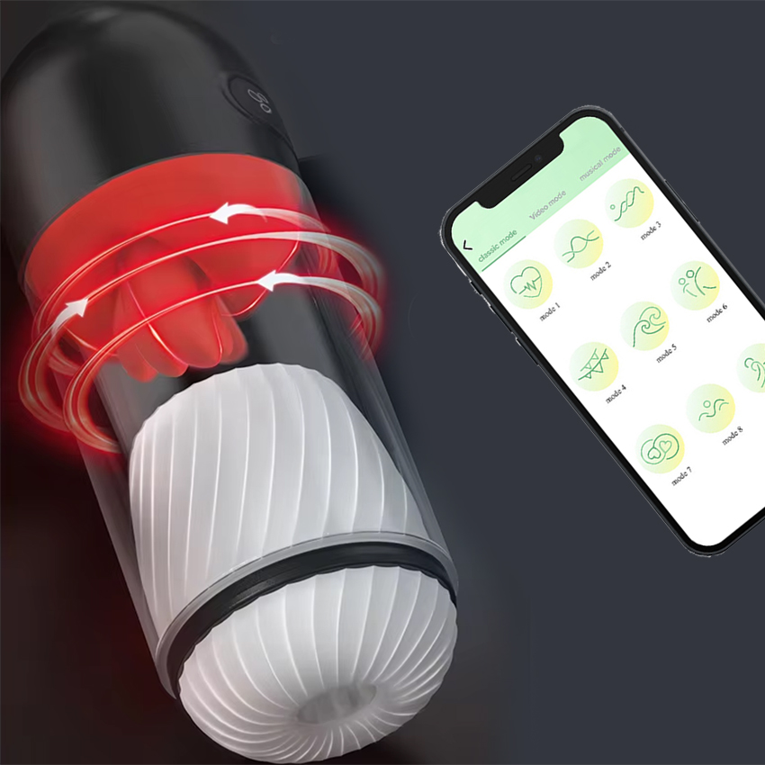 Men Accessories App - APP Control Tongue Licking Automatic Male