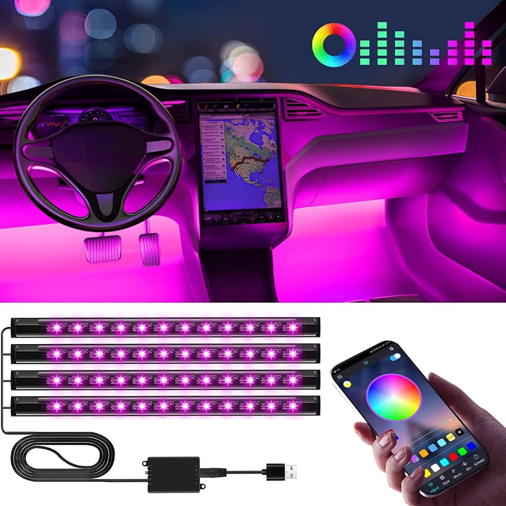 Men Accessories App - led lights for car accessories interior,