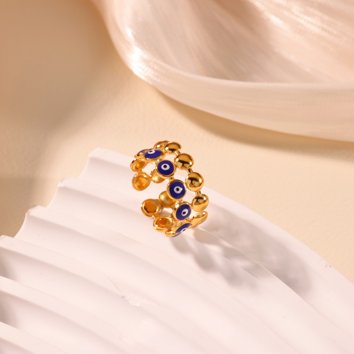 Vintage Turkish Blue Evil Eye  - Men Accessories Evil Eye のレビューと価格