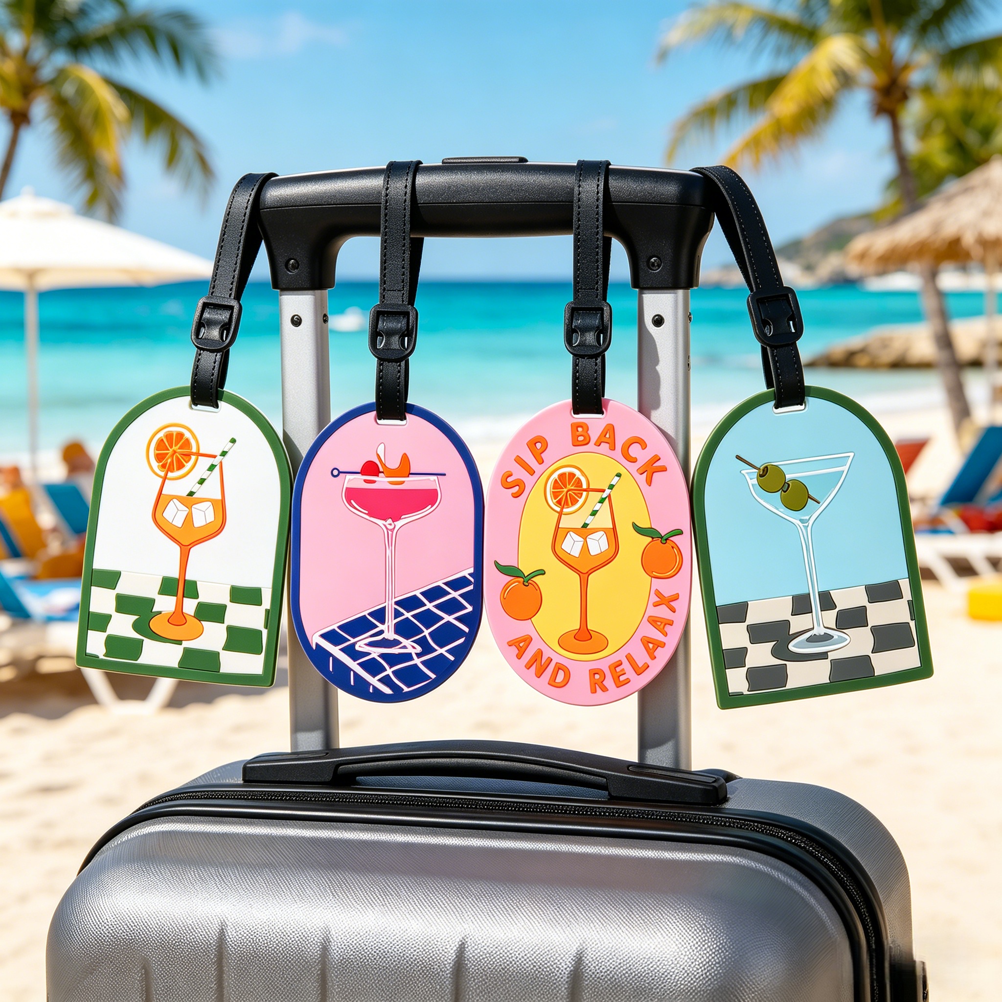 Travel Luggage Tags Privacy Pr - Men'S Vacation Accessories のレビューと価格