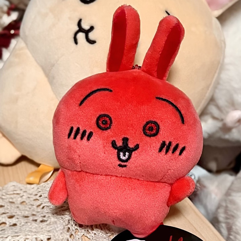Chikawas Usagi Red Face Angry  - Men Keychain Accessories のレビューと価格