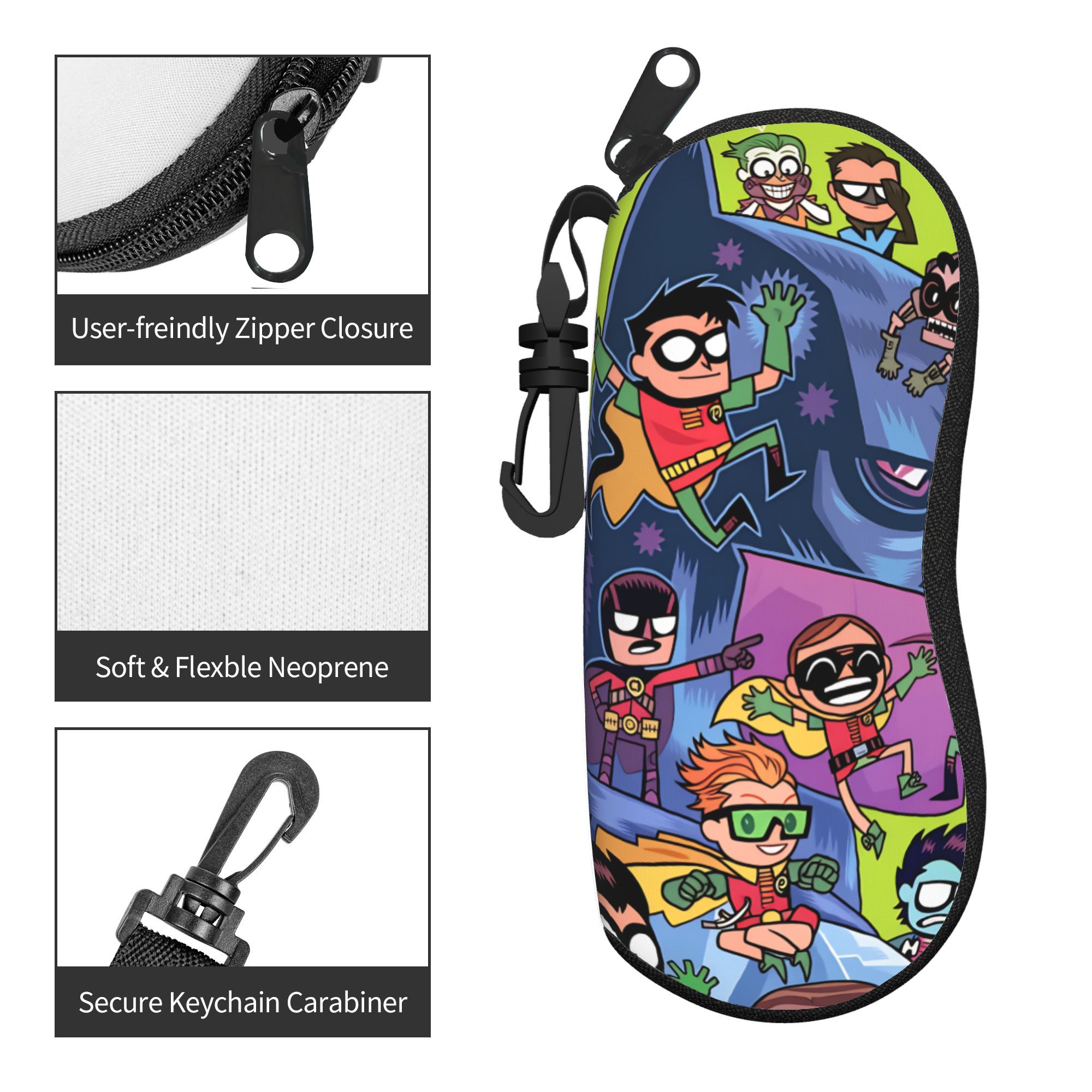 Teens Titans Go  Glasses Case  - Men'S Accessories Go Outdoors のレビューと価格