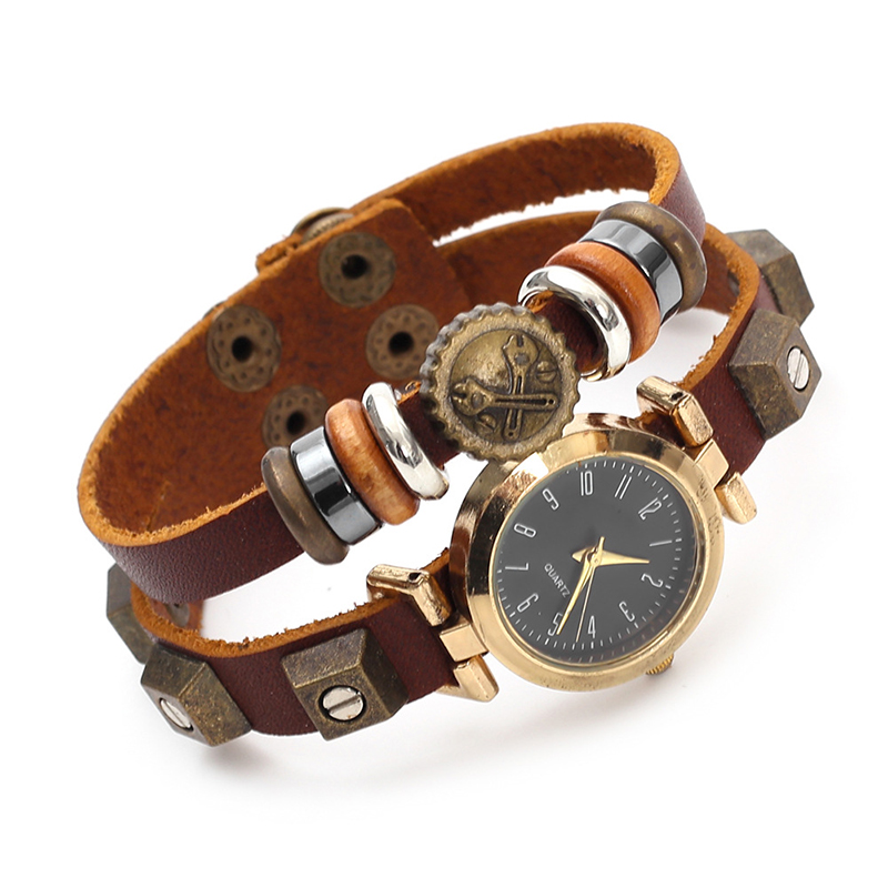 Punk Style Quartz Watch Handma - Men Accessories Pk のレビューと価格