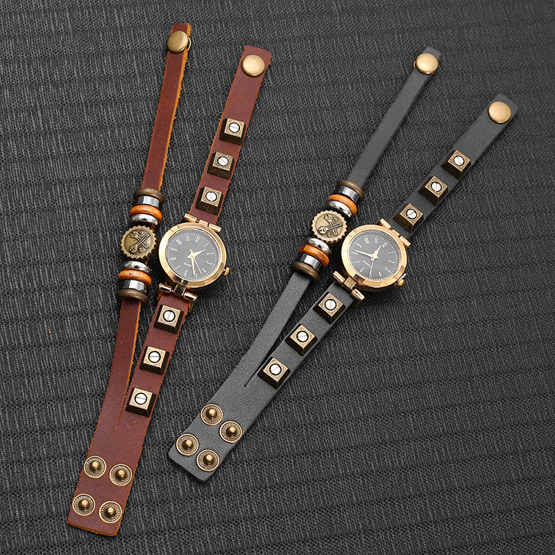 Punk Style Quartz Watch Handma - Men Accessories Pk のレビューと価格
