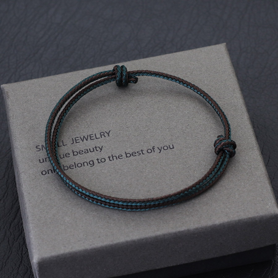 Unique Men Bracelet String Mot - Men Accessories Unique のレビューと価格