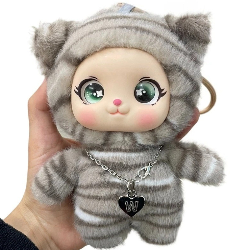 New Cute Kitty Vinyl Face Plus - Men Keychain Accessories のレビューと価格