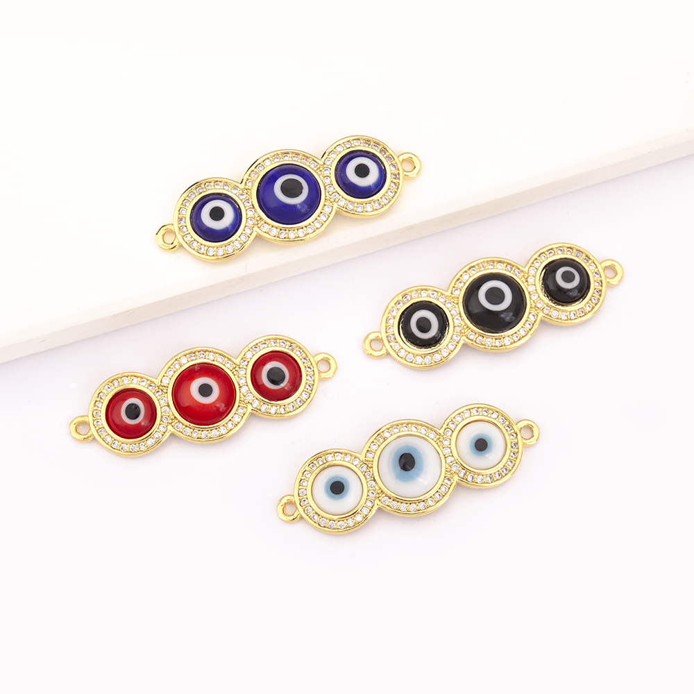 Plump Pease Shaped Evil Eye Pe - Men Accessories Evil Eye のレビューと価格