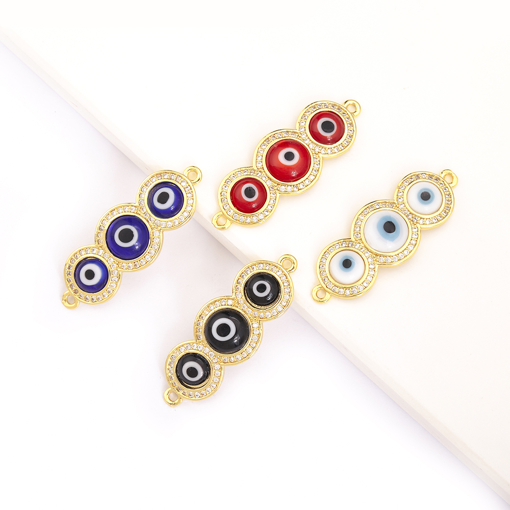 Plump Pease Shaped Evil Eye Pe - Men Accessories Evil Eye のレビューと価格