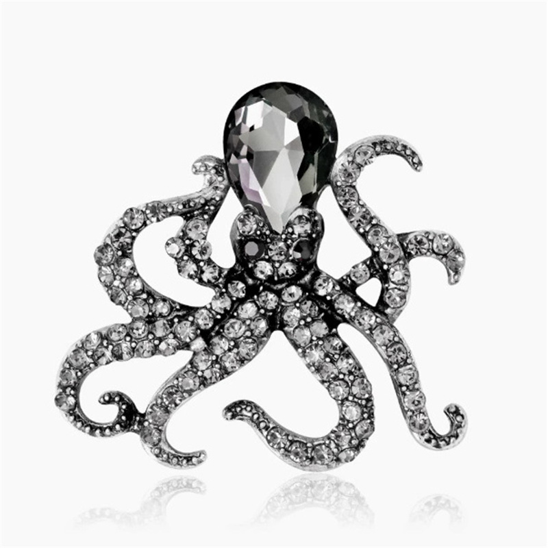 1Pc Retro Octopus Brooch for M - Men'S Accessories Trends 2025 のレビューと価格