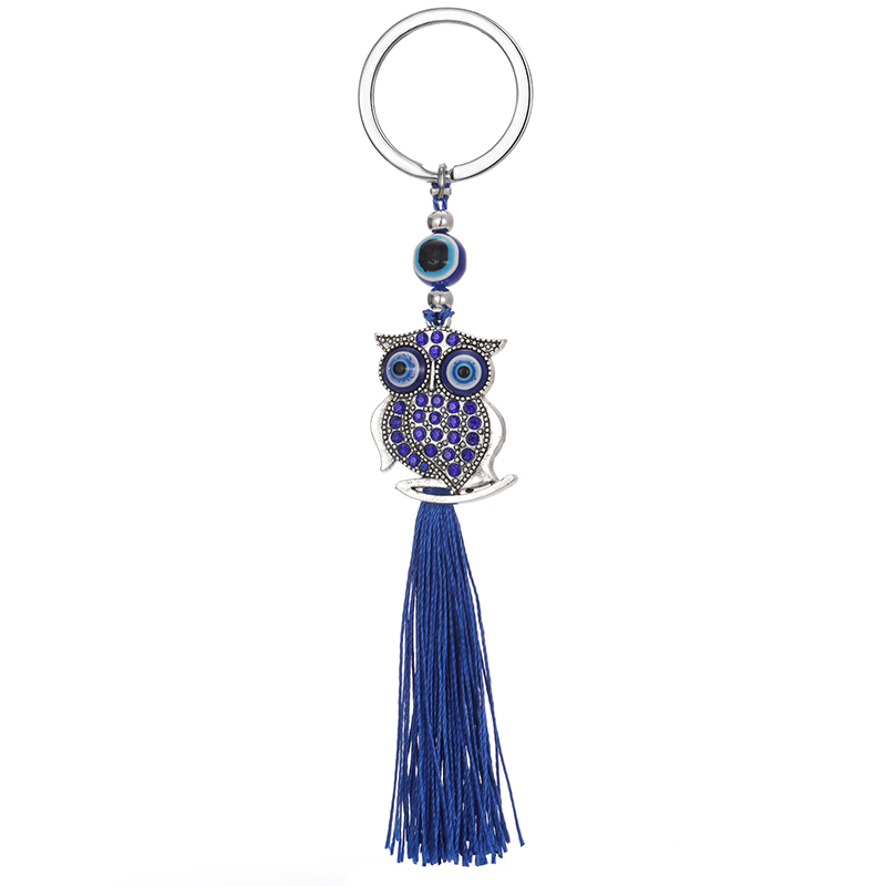 Zircon Turkish Blue Eye Owl An - Men Accessories Evil Eye のレビューと価格