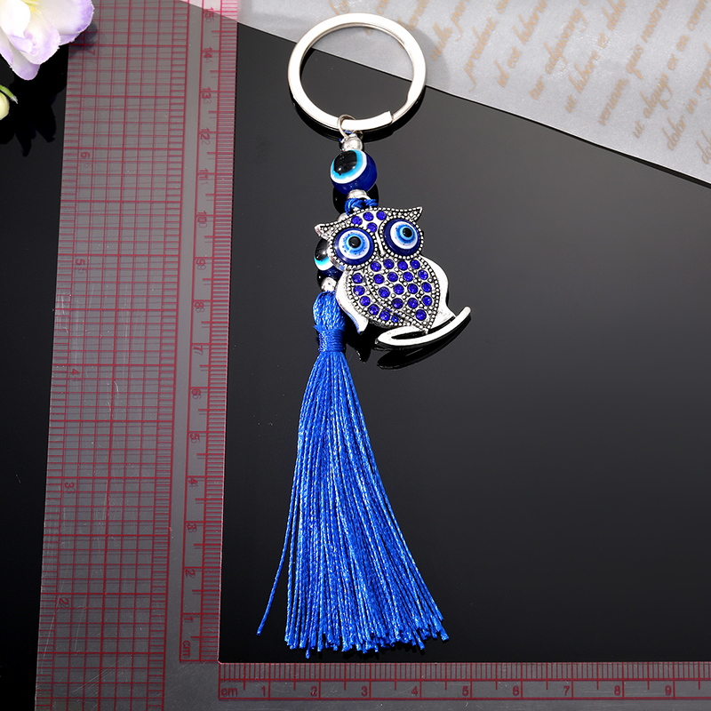 Zircon Turkish Blue Eye Owl An - Men Accessories Evil Eye のレビューと価格