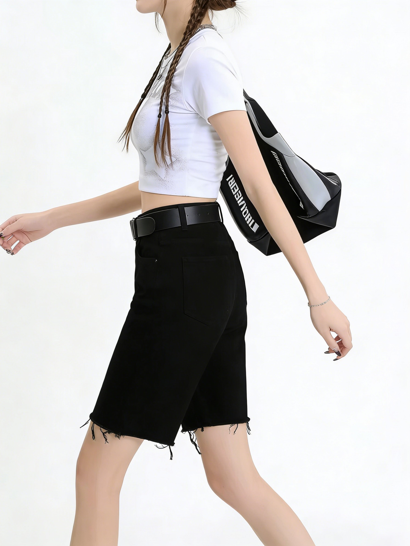 Harajuku Jeans Black Slim Deni - Men'S Accessories For Jeans のレビューと価格
