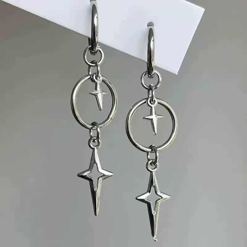 Personalized Punk Cross Star P - Men'S Accessories Trends 2025 のレビューと価格