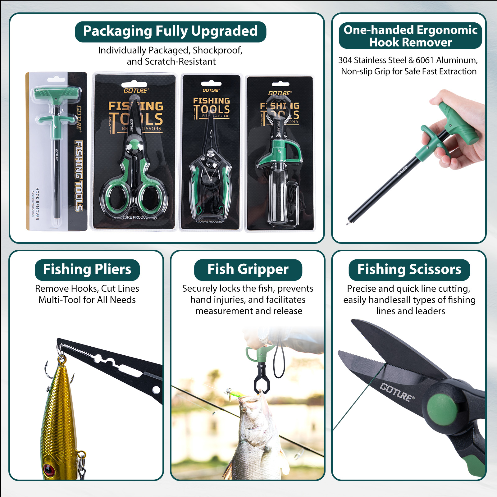 Goture Fishing Rod Backpack Se - Men Accessories Combo Gift のレビューと価格