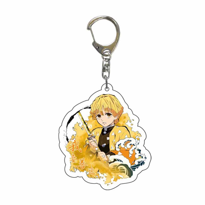 Demon Slayer Anime Acrylic Key - Men Keychain Accessories のレビューと価格