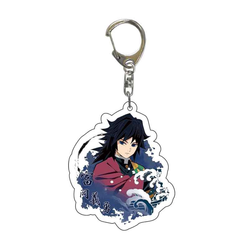 Demon Slayer Anime Acrylic Key - Men Keychain Accessories のレビューと価格