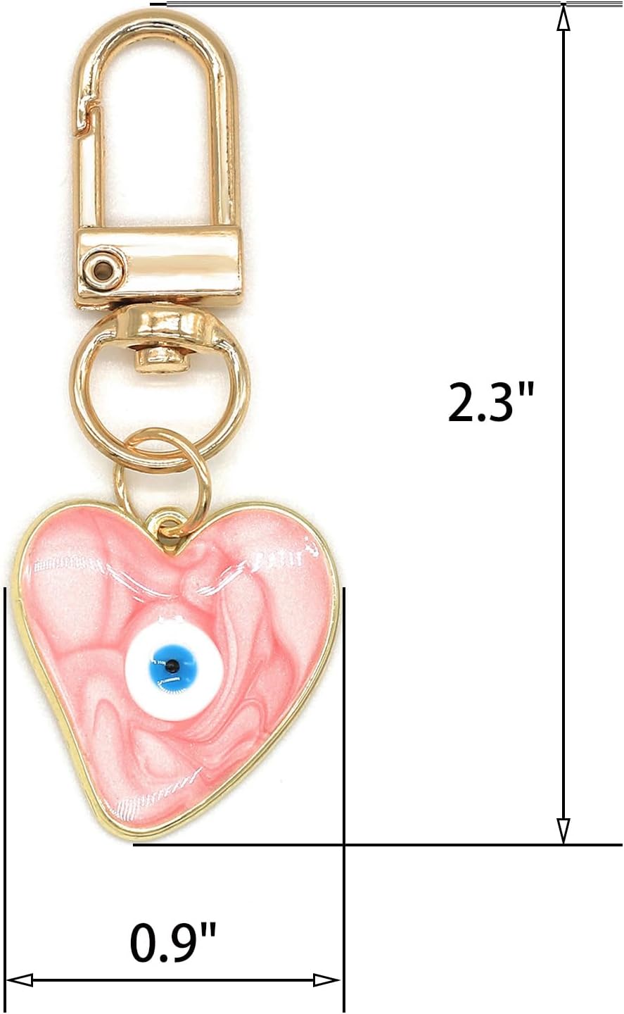 Evil Eye Keychains Sweat-heart - Men Accessories Evil Eye のレビューと価格