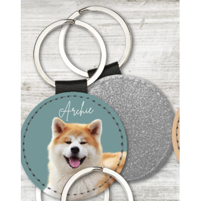Custom Pet Photo Keychain Pers - Men Keychain Accessories のレビューと価格