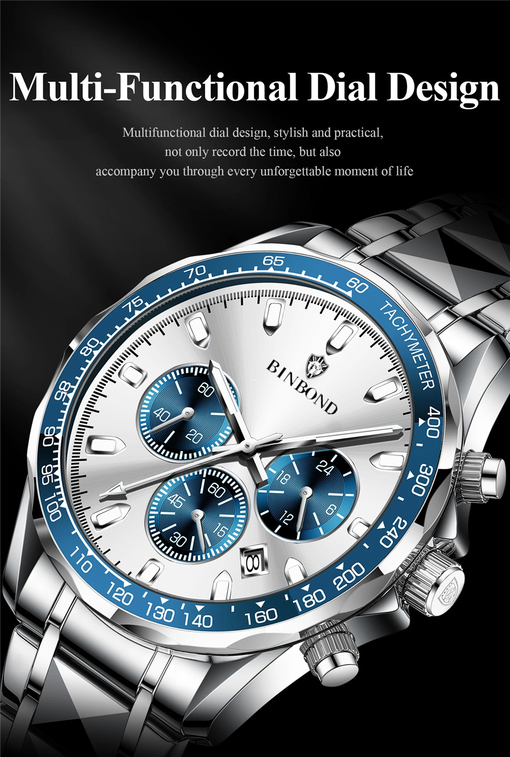Sports New Men Chornograph Wat - Men'S Accessories Luxury Brands のレビューと価格