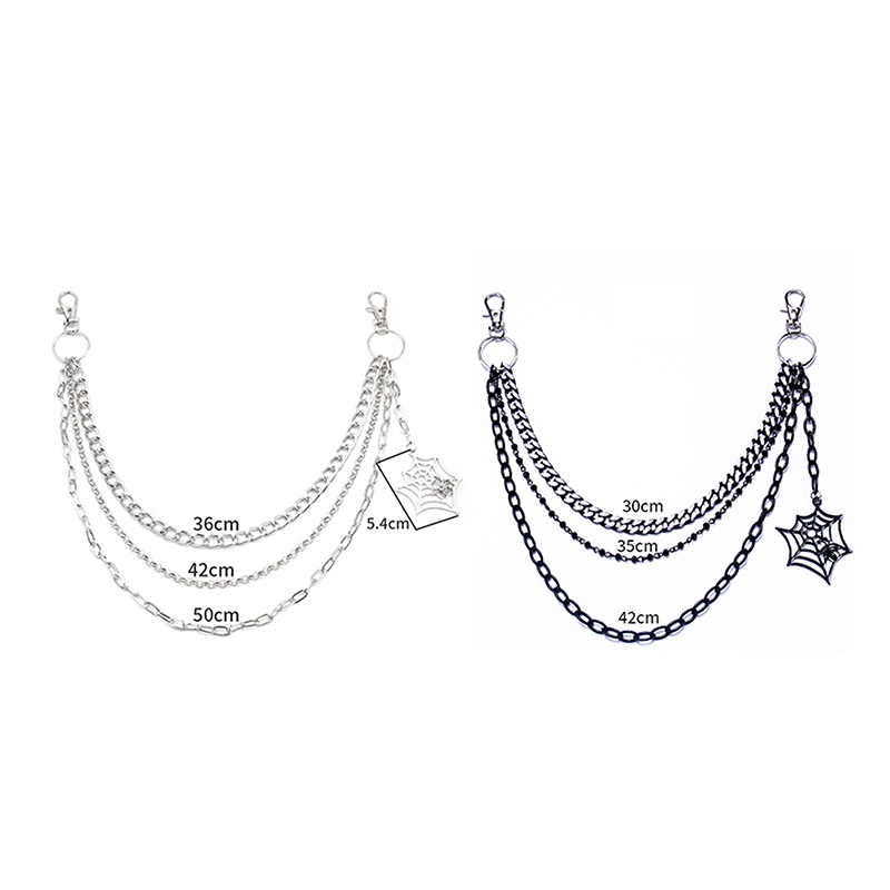 Fashion Punk Metal Pants Chain - Men'S Accessories For Jeans のレビューと価格