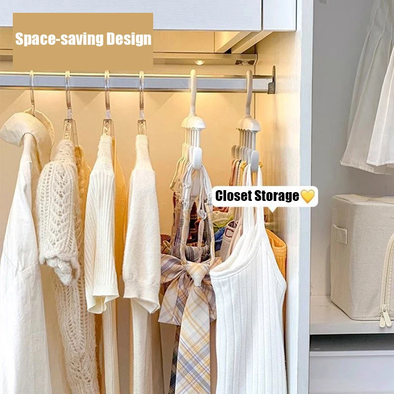 6 Hooks Women Storage Bra Hang - Men'S Accessories Organizer For Wardrobe のレビューと価格