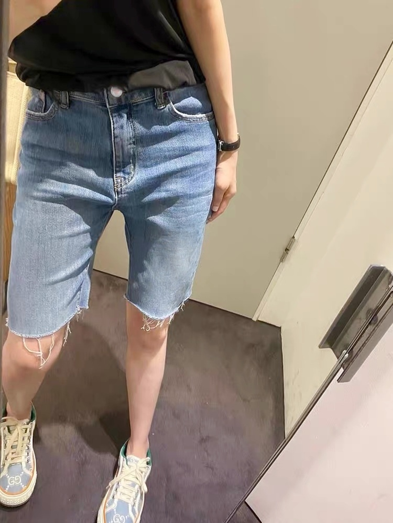 Harajuku Jeans Men's Blue Slim - Men'S Accessories For Jeans のレビューと価格