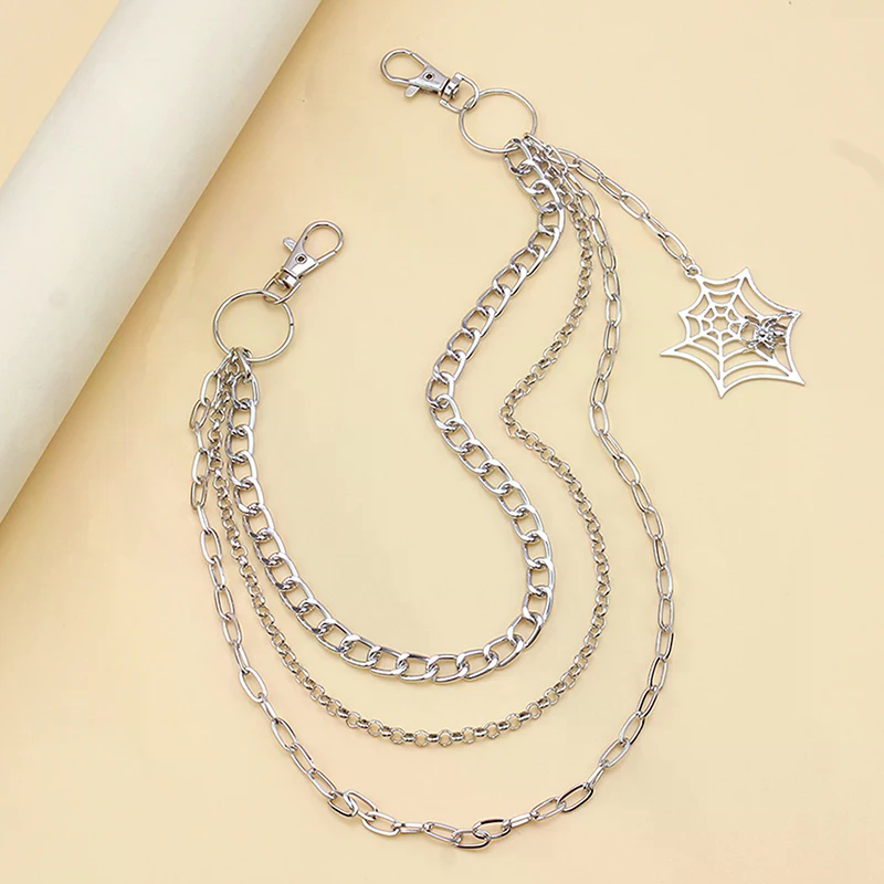 Fashion Punk Metal Pants Chain - Men'S Accessories For Jeans のレビューと価格