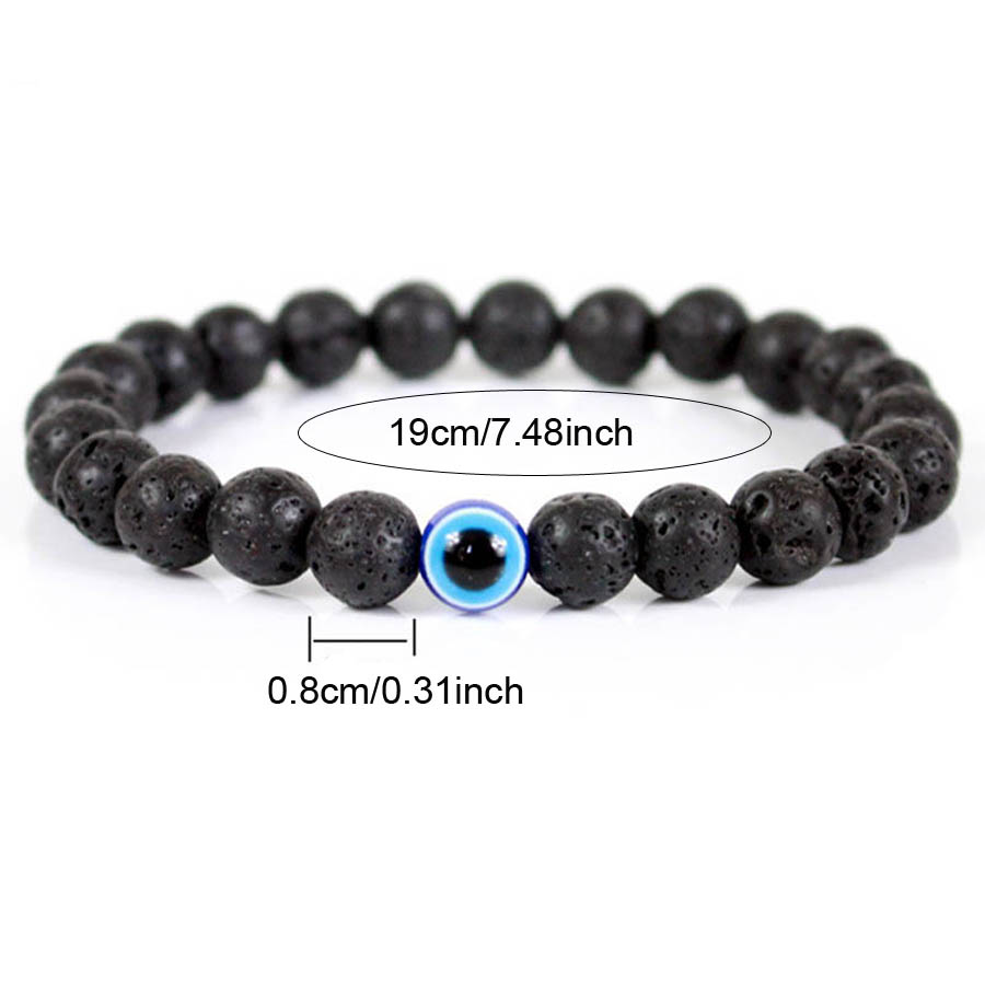 Turkish Evil Blue Eyes Beads B - Men Accessories Evil Eye のレビューと価格
