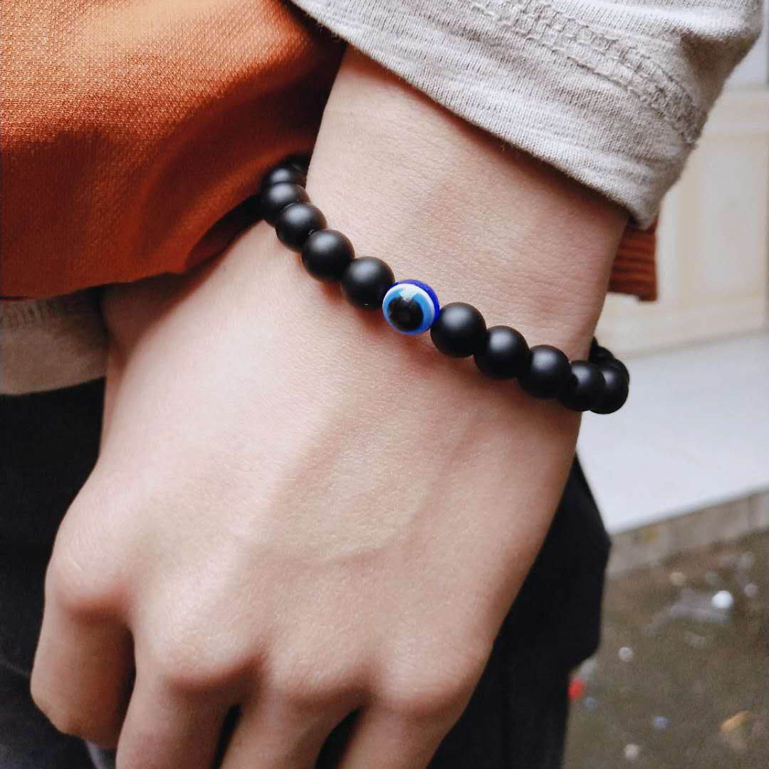 Turkish Evil Blue Eyes Beads B - Men Accessories Evil Eye のレビューと価格