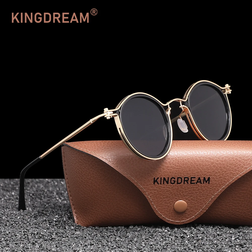 KINGDREAM Small Round Frame Cl - Men'S Vacation Accessories のレビューと価格