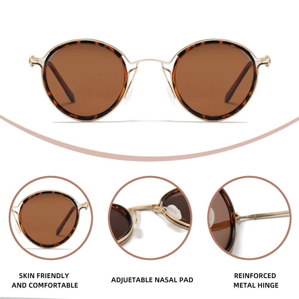 KINGDREAM Small Round Frame Cl - Men'S Vacation Accessories のレビューと価格
