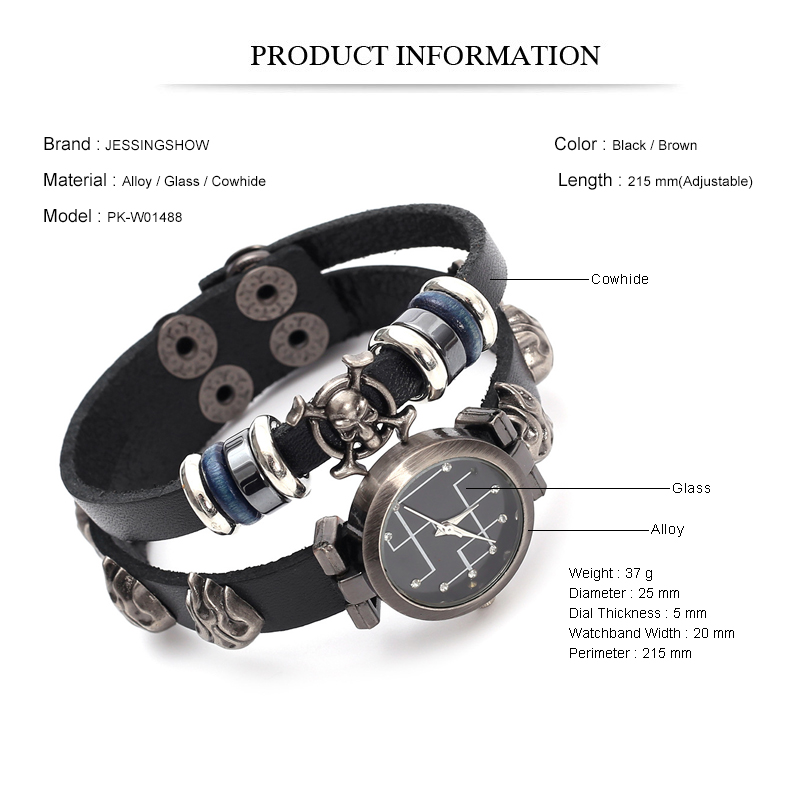 Hip Hop Punk Wristwatch Men Vi - Men Accessories Pk のレビューと価格