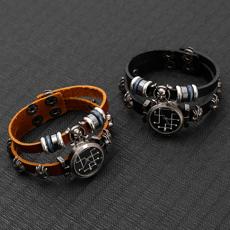 Hip Hop Punk Wristwatch Men Vi - Men Accessories Pk のレビューと価格