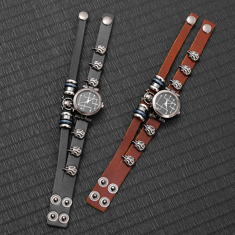 Hip Hop Punk Wristwatch Men Vi - Men Accessories Pk のレビューと価格