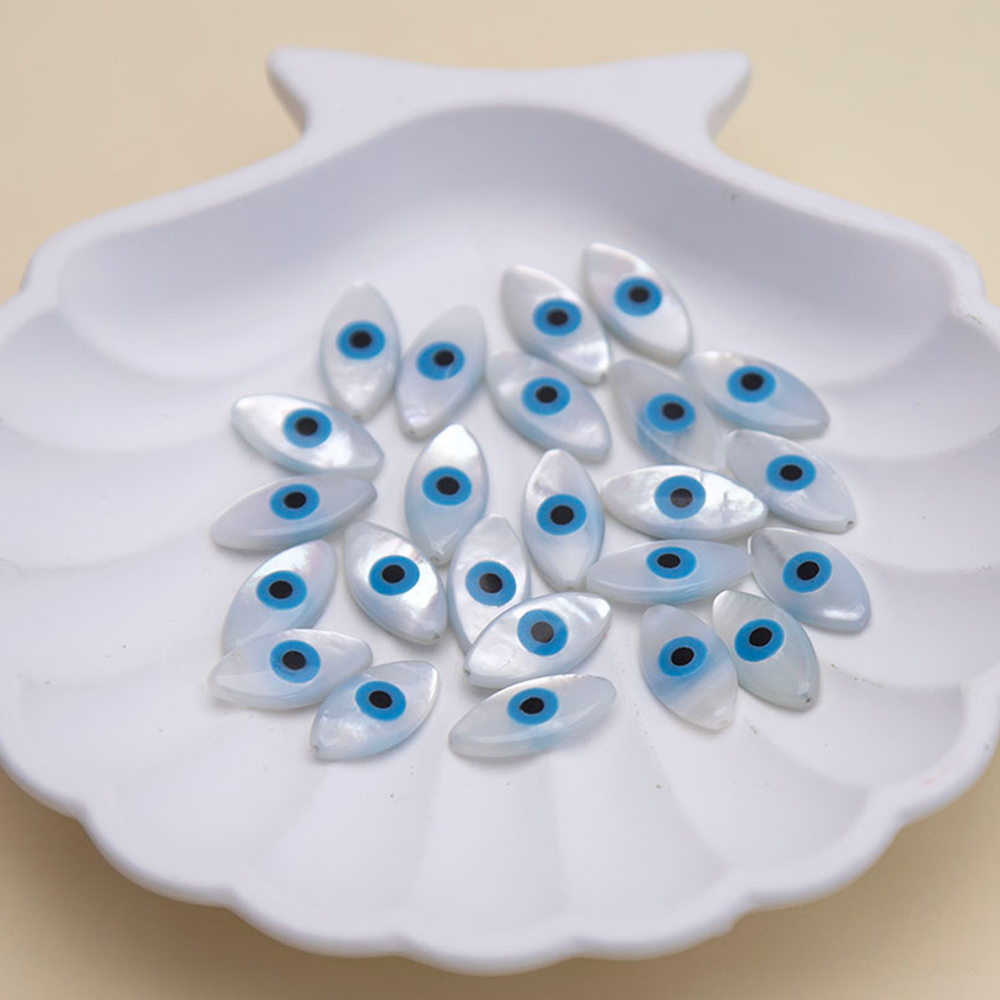Natural White Butterfly Shell  - Men Accessories Evil Eye のレビューと価格