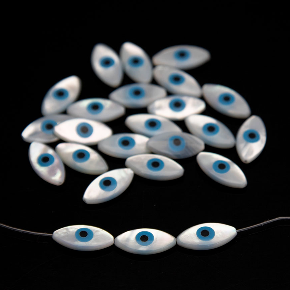 Natural White Butterfly Shell  - Men Accessories Evil Eye のレビューと価格