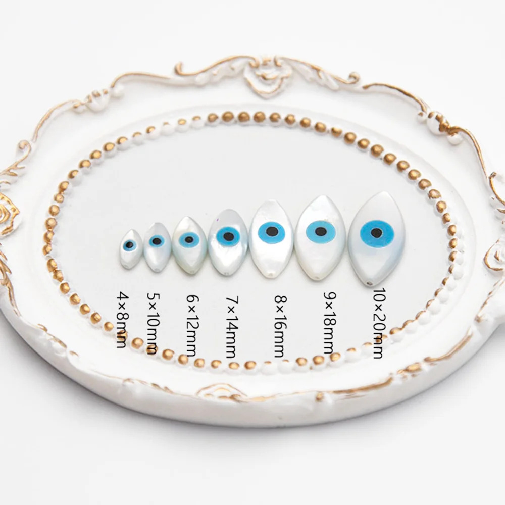 Natural White Butterfly Shell  - Men Accessories Evil Eye のレビューと価格
