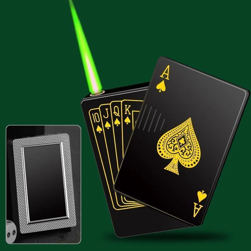 Metal Playing Cards Butane Lig - Men Accessories Pk のレビューと価格