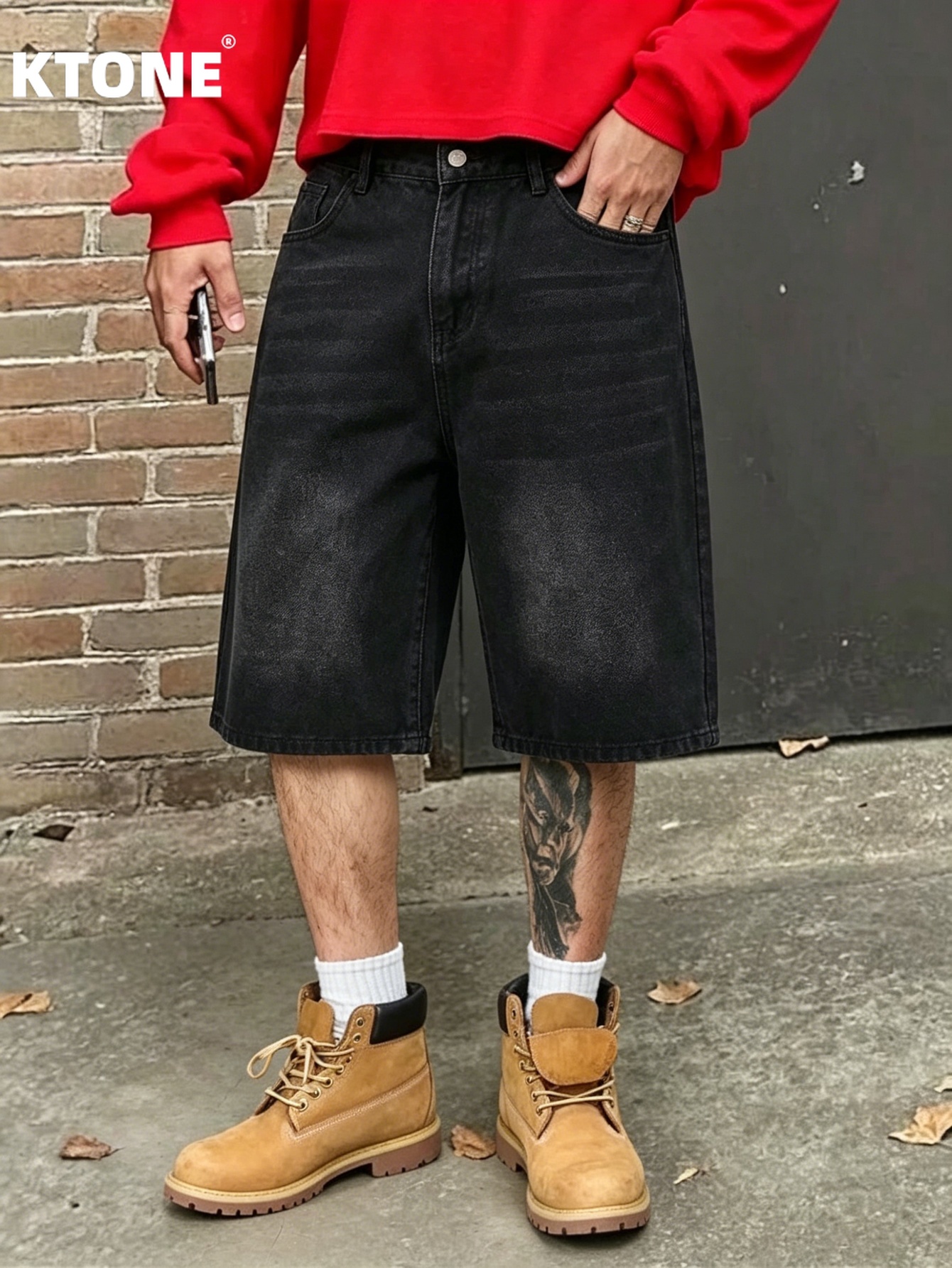 Men Trendy Loose Non‑Stretch J - Men'S Accessories For Jeans のレビューと価格