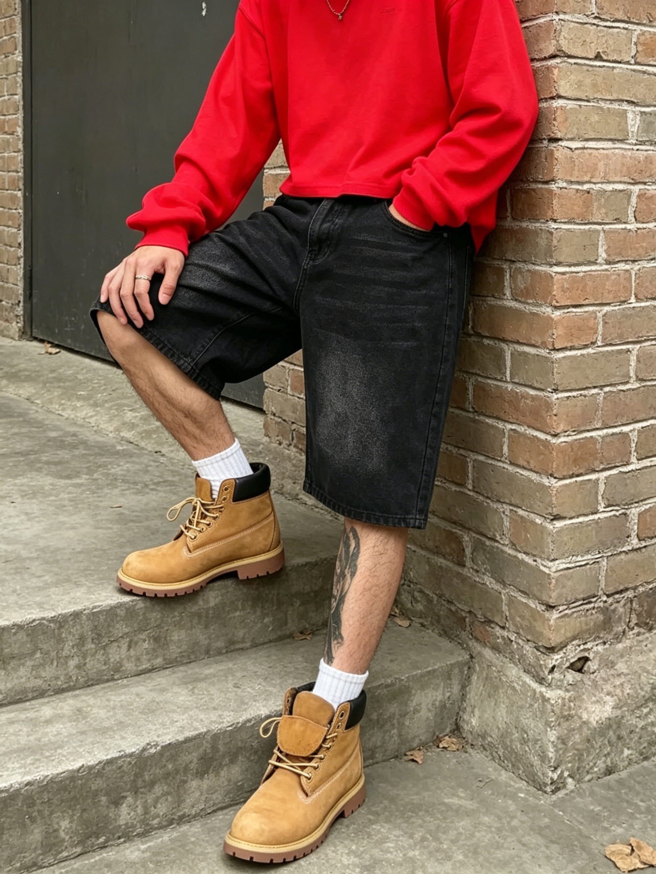 Men Trendy Loose Non‑Stretch J - Men'S Accessories For Jeans のレビューと価格