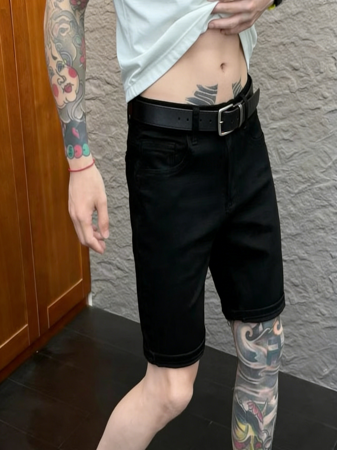 Minimalist Jeans Black Slim De - Men'S Accessories For Jeans のレビューと価格