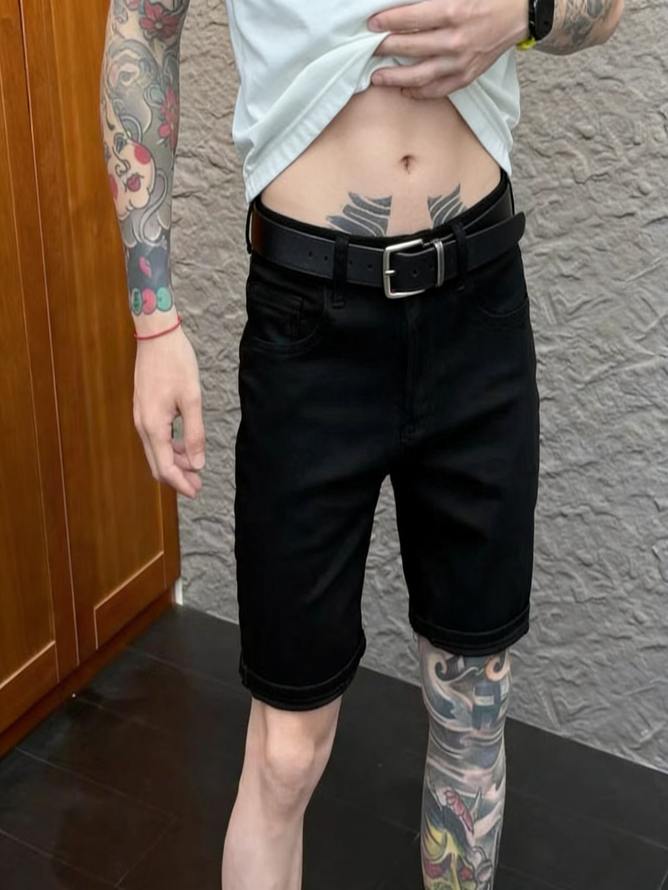 Minimalist Jeans Black Slim De - Men'S Accessories For Jeans のレビューと価格