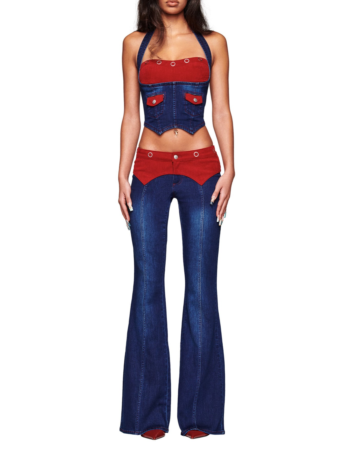 Women's Stylish Patchwork Deni - Men'S Accessories For Jeans のレビューと価格