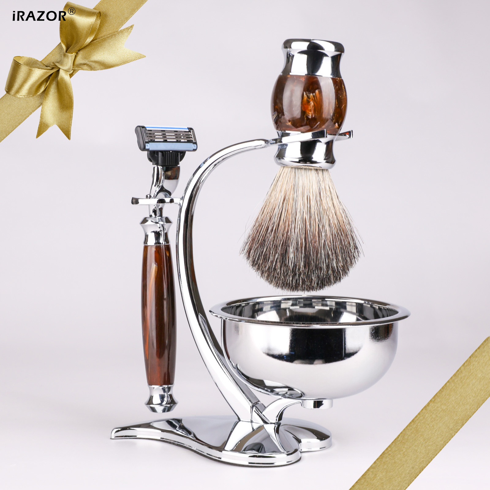 iRAZOR Professional Shaving Ki - Men Accessories Combo Gift のレビューと価格